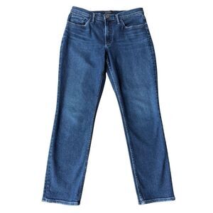 Silver Jeans Not Your Boyfriend Jeans In Dark Indigo